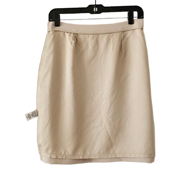 Petite Sophisticate Vintage Pencil Suit Skirt | NWT | 10P | Bone/Cream - Picture 9 of 16